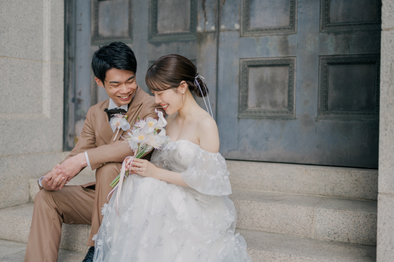 お持ち込みブーケと一緒に