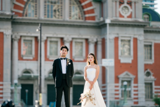 大阪前撮り！中之島で大人ウェディングフォト