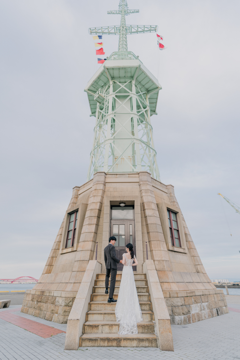 18:00ハーバーランド撮影スタート