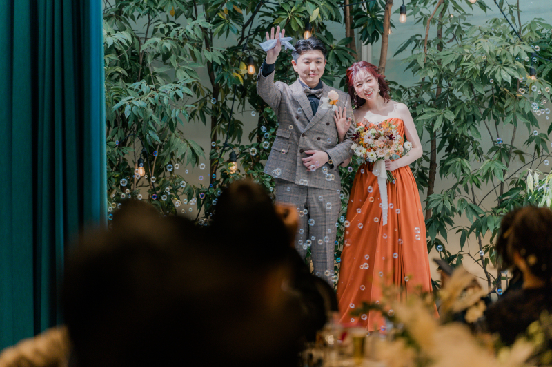 挙式当日でもご指名いただいております!