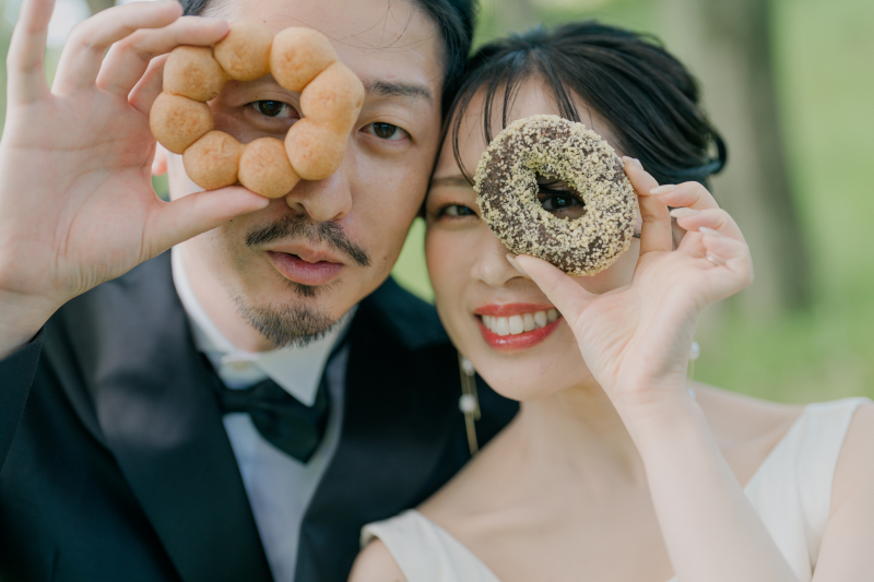 おふたりらしさを出せるアイテムもお持ち込みOK！