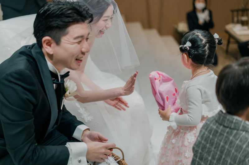 お子様も一緒におめかしして楽しい思い出に！