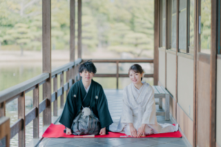 毛氈(もうせん)の使用