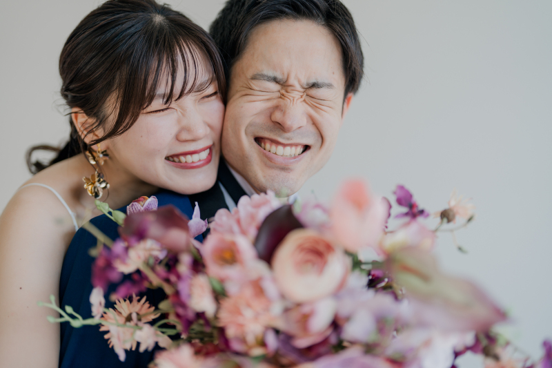 ラフエイトに入社して初の前撮り担当させていただいたおふたり。これまで多くの新郎新婦様を撮影させていただきましたが、こんなにワクワクして緊張するとは思わず、もっと撮影していたいと思うそんなおふたりでした
