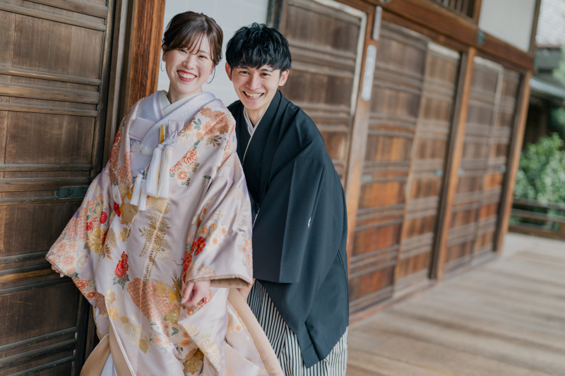 【NEWプラン】和装２着＋洋装プラン/ ロケ地２ヶ所＊衣装をたくさん着たいおふたり必見！！！データ350枚
