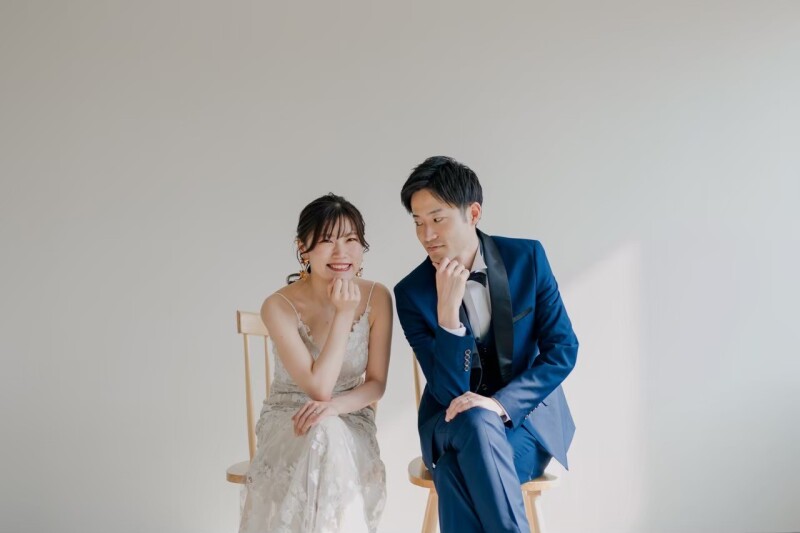 【月５組限定！！】洋装スタジオ前撮りプラン！データ50カット付49,500円！