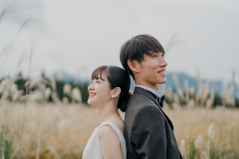 【洋装2着プラン】全国出張OK!お二人分のお衣装各2着&ヘアメイク付き*データ300cut*スタジオ撮影5cut無料♩