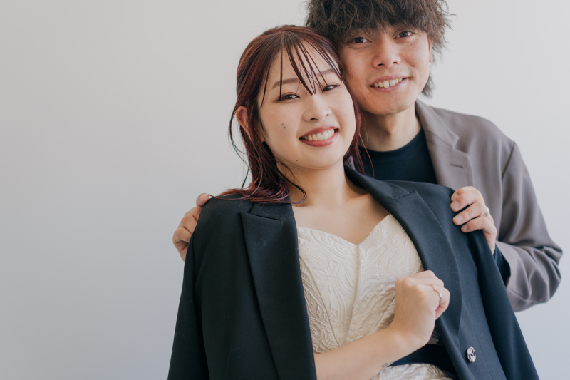 【マタニティ撮影プラン】ご懐妊中でも安心!スタジオでのマタニティさんウェディング撮影