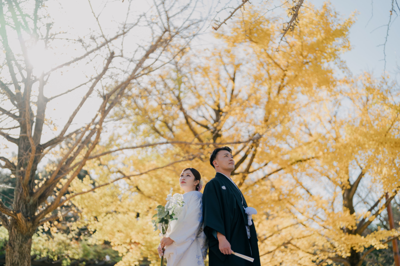 今だけ限定【打掛全て追加料金なし!】紅葉早割和装プラン写真データ150枚付き/¥165,000
