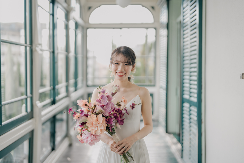 【洋装1着プラン】お二人分のお衣装＆ヘアメイク付き＊データ150cut以上お渡し制限なし！＊スタジオ撮影5cut無料♩