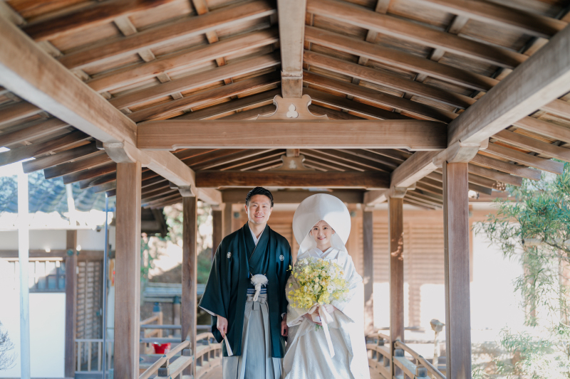 【オープニングムービー無料】2025秋期間限定！和装プラン写真データ50枚付/143,000円！