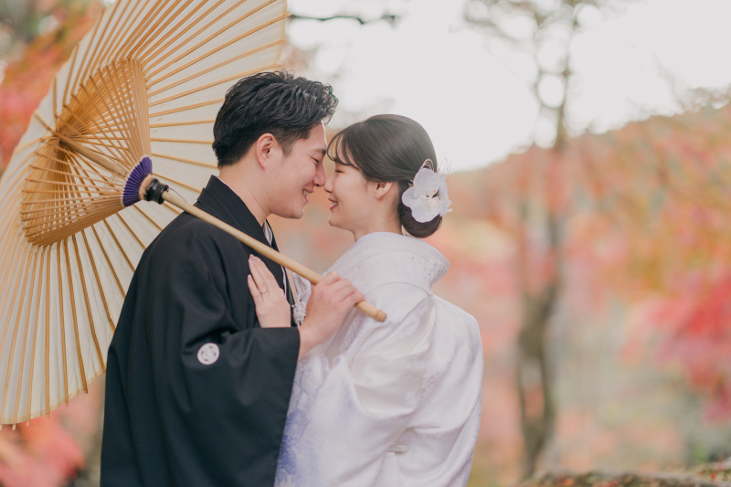 【和装+洋装プラン】ロケ地2ヶ所付き!データ300枚付き AI美肌補正付き