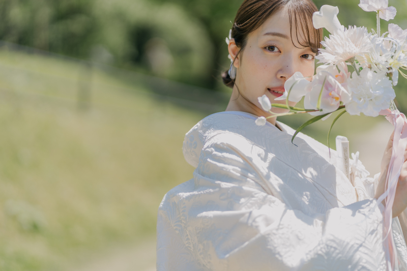 【和装1着プラン】お二人分のお衣装＆ヘアメイク付き＊データ150cut以上お渡し制限なし！＊スタジオ撮影5cut無料♩