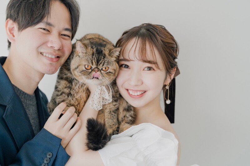 【ペットプラン】スタジオペット前撮りプラン!万が一の保険も込み込みで安心!