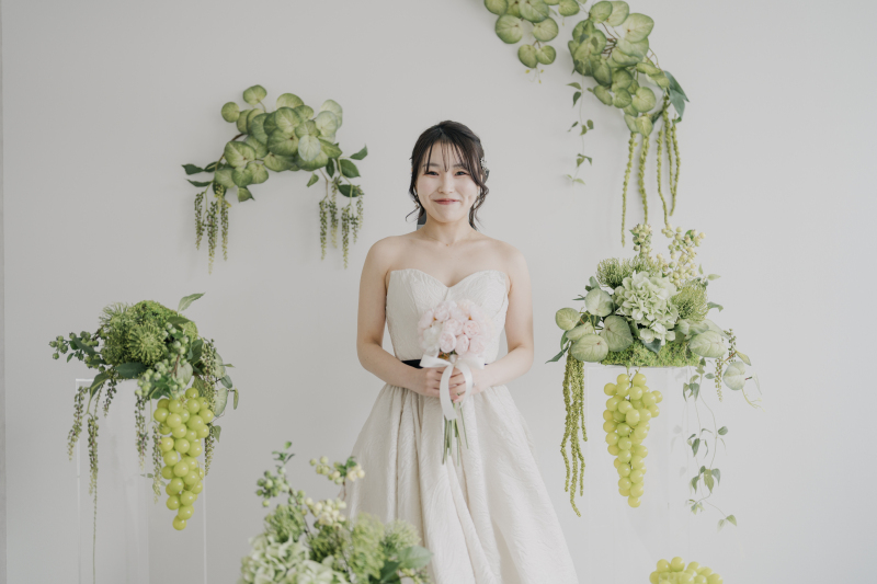 【月５組限定！！】洋装スタジオ前撮りプラン！データ50カット付49,500円！