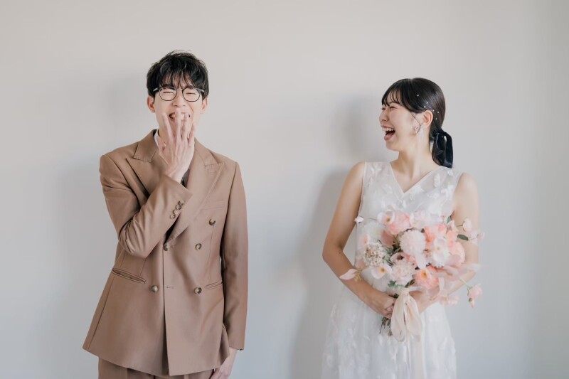 【月５組限定！！】洋装スタジオ前撮りプラン！データ50カット付49,500円！