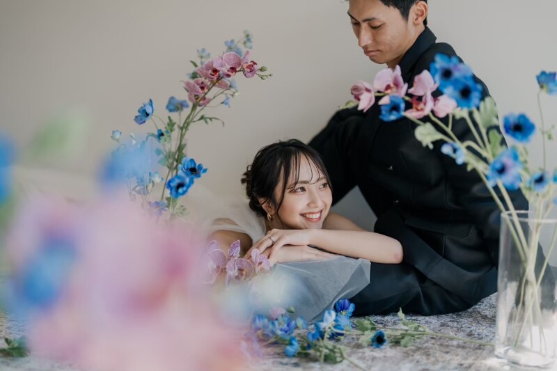 【月５組限定！！】洋装スタジオ前撮りプラン！データ50カット付49,500円！