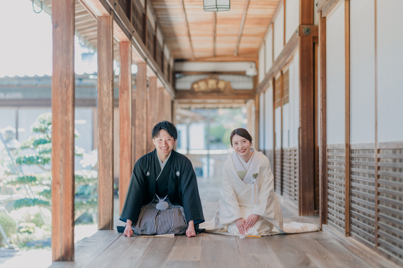 【和装1着プラン】お二人分のお衣装＆ヘアメイク付き＊データ150cut以上お渡し制限なし！＊スタジオ撮影5cut無料♩