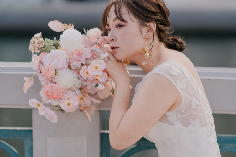 【ソロウェディング】新婦様お一人での撮影も大歓迎!素敵なロケーションフォトを!