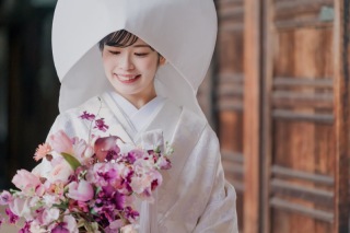 【神社寺院の前撮りにぴったりなお衣装ご用意♪】日本の古き良き伝統にイマドキなコーディネートで！