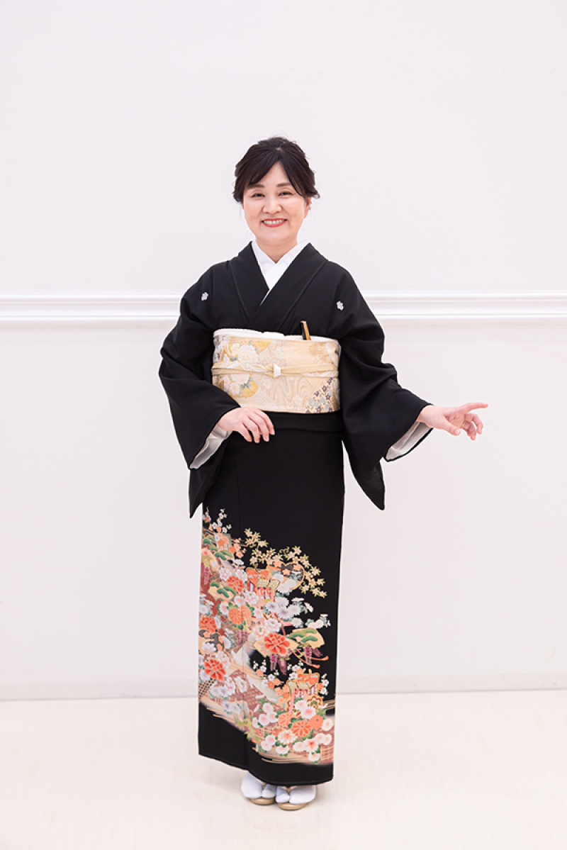 つくば留袖　L7