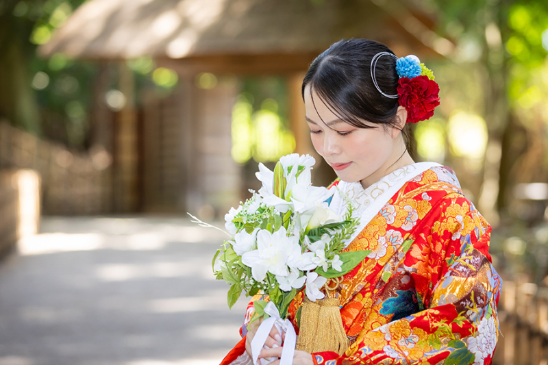 撮影小物(ブーケ　白)