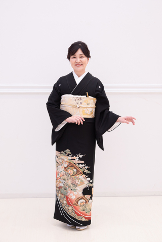 つくば留袖　M9