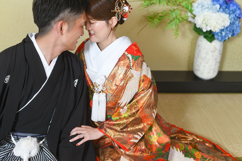 (5月)和装スタジオプラン＊白無垢/色打掛＊わんちゃんと一緒に♪