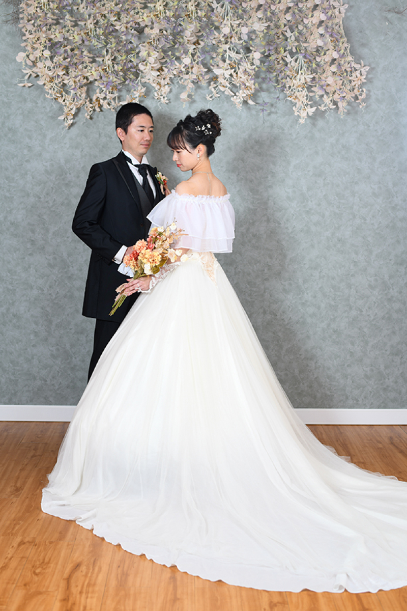 スタジオ背景：フラワーバック