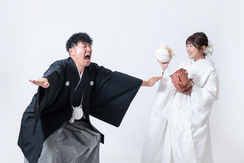 お二人ならではのアイテムで！