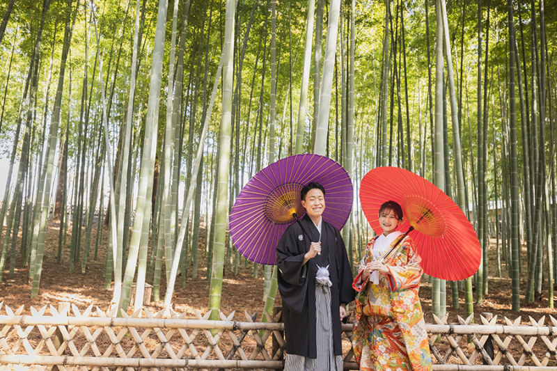 (3月)*偕楽園/スタジオ*和装ロケーション2着プラン*快晴♪