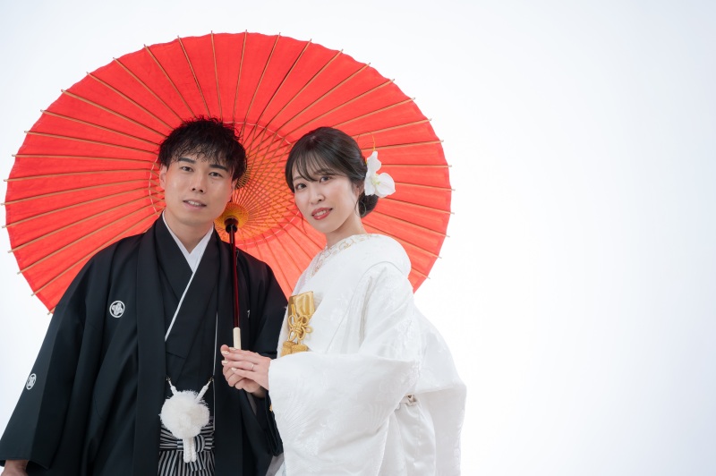 スタジオ背景：ホワイトロール