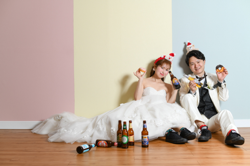 スタジオ背景：パステル