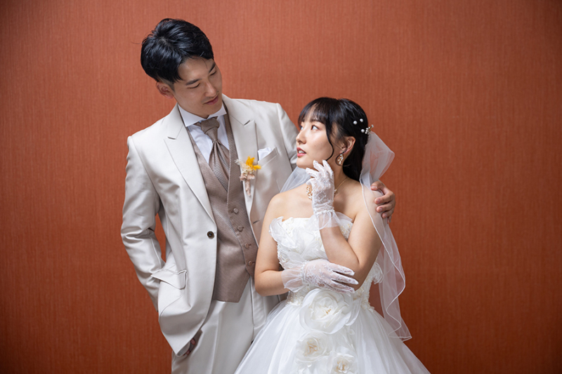 スタジオ背景：ブラウンバック