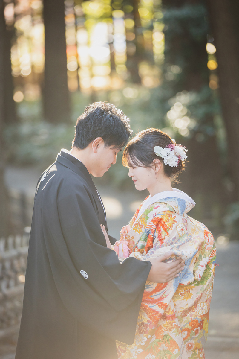 偕楽園竹林にて