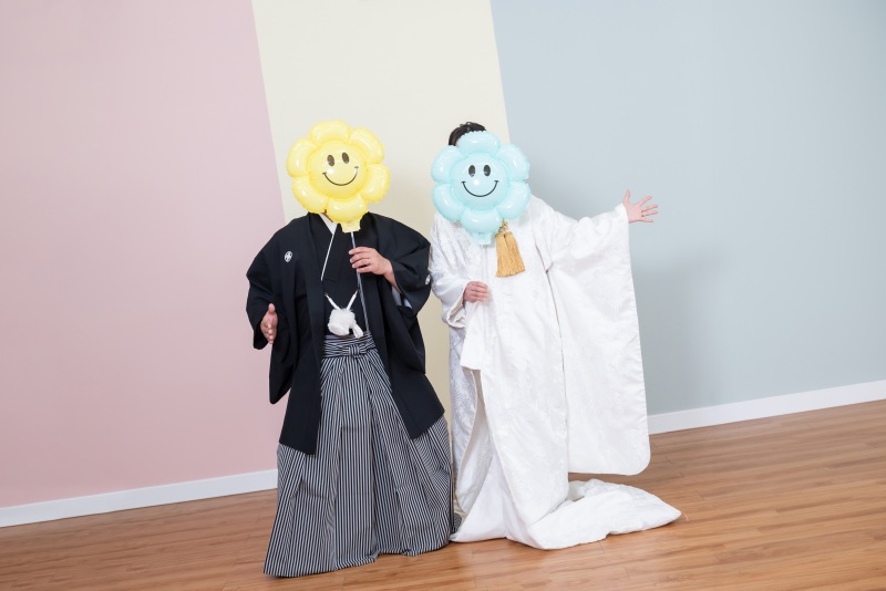 スタジオ背景：パステルスポット