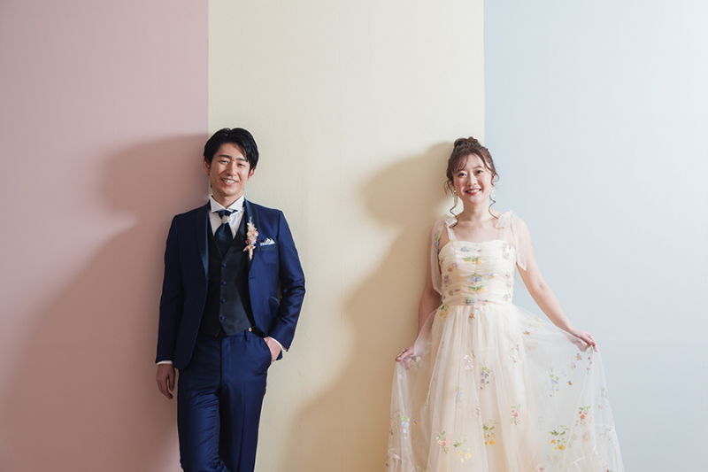 スタジオ背景：パステル