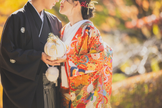 (11月)＊偕楽園もみじ谷＊和装ロケーション1着プラン＊快晴♪