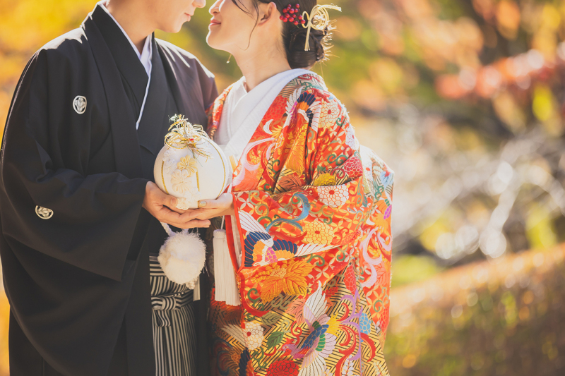 (11月)＊偕楽園もみじ谷＊和装ロケーション1着プラン＊快晴♪