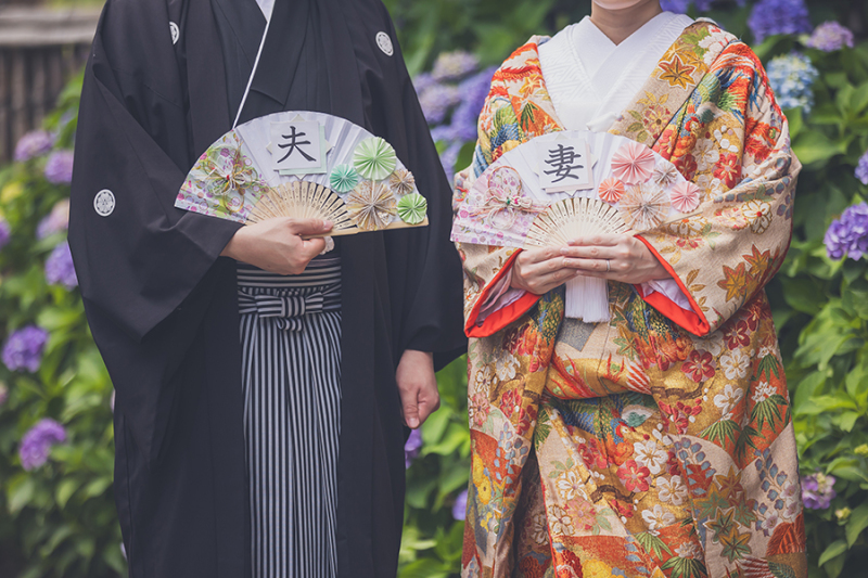 偕楽園紫陽花にて