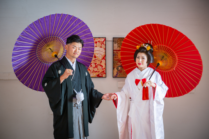 手を取り合って・・・♡