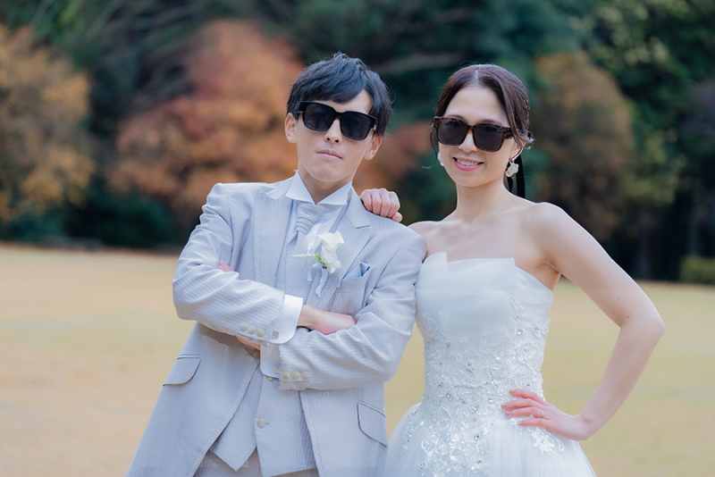 七ツ洞公園にて