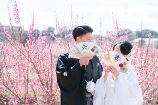 (3月)＊偕楽園＊梅香るロケーション撮影1着＊白無垢