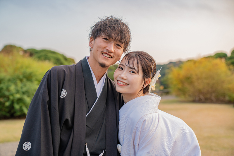 (11月)*偕楽園*和装ロケーション1着プラン*快晴♪