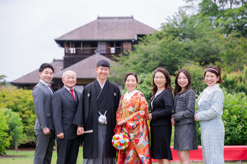 (5月)＊偕楽園/スタジオ＊和装ロケーション色打掛/白無垢＊快晴♪