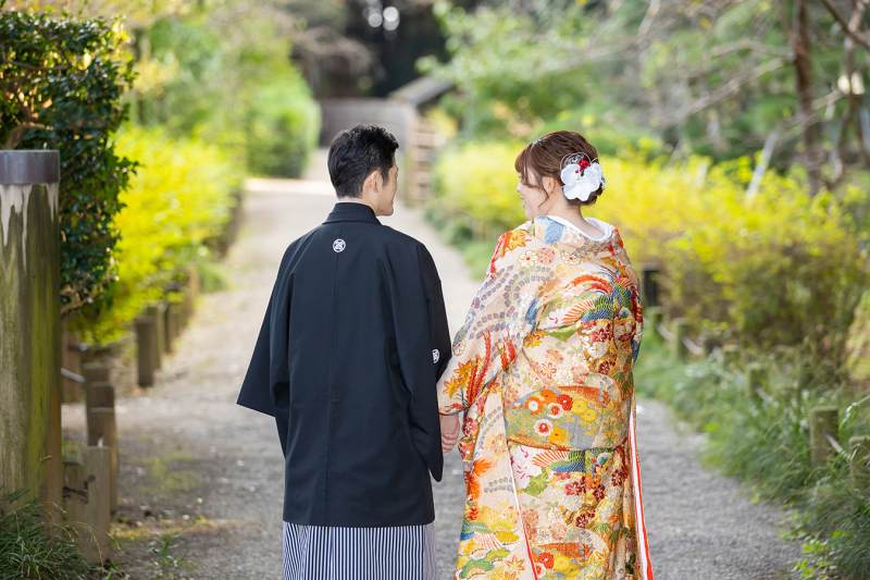 (10月)＊偕楽園＊和装ロケーション1着プラン＊快晴♪