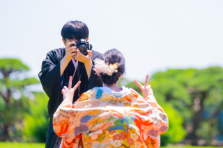 6月＊偕楽園でロケーション撮影＊快晴!!カメラがお好き♪