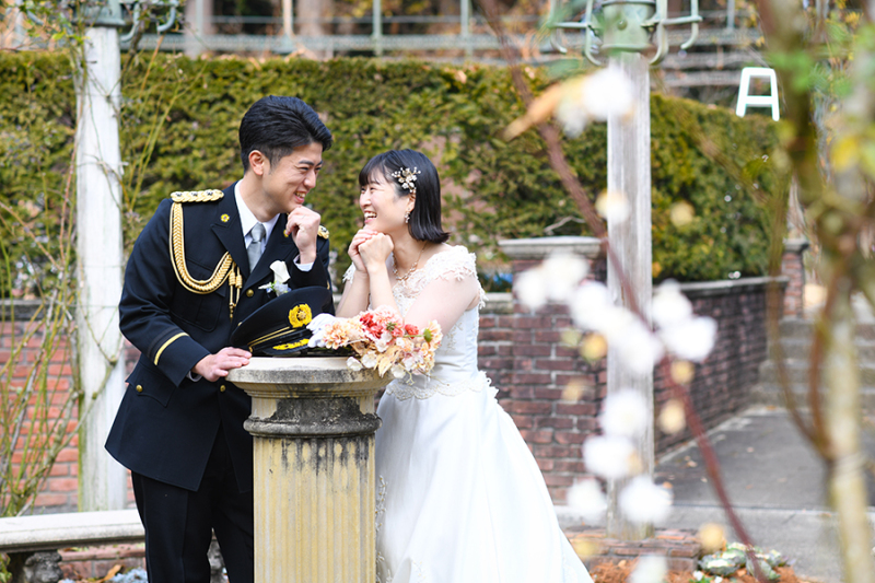 七ツ洞公園にて