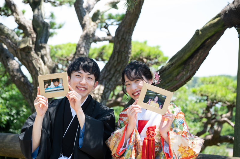 お持ち込みアイテムで♪素敵な笑顔です!!