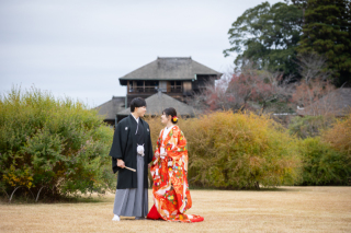 11月＊偕楽園＊-色打掛♪